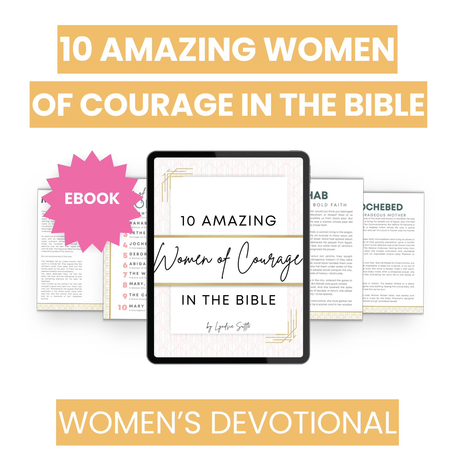 10 Courageous Women in the Bible ebook