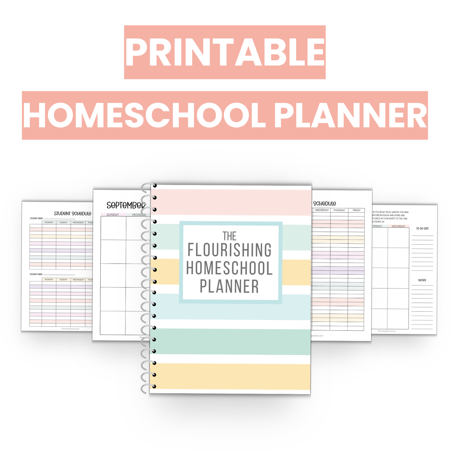 Printable Homeschool Planner