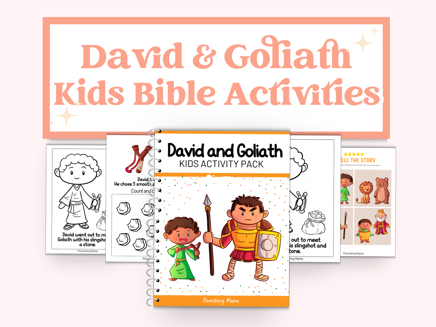 David and Goliath Activity Pack