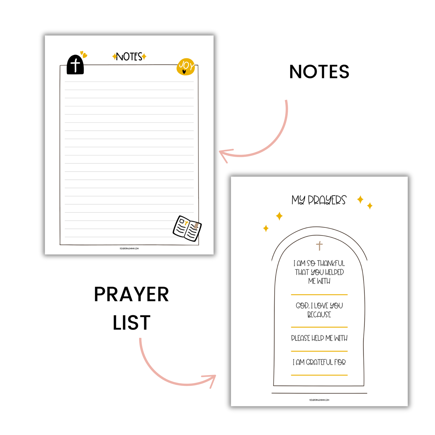 Printable Scripture and Prayer Journal