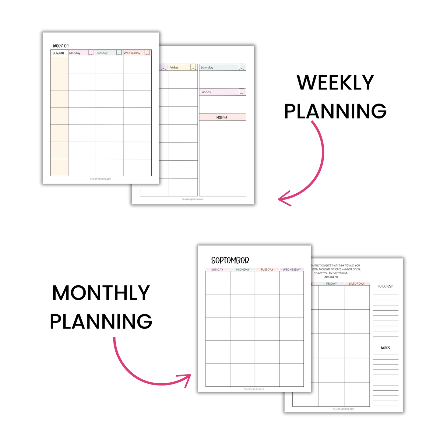 Printable Homeschool Planner