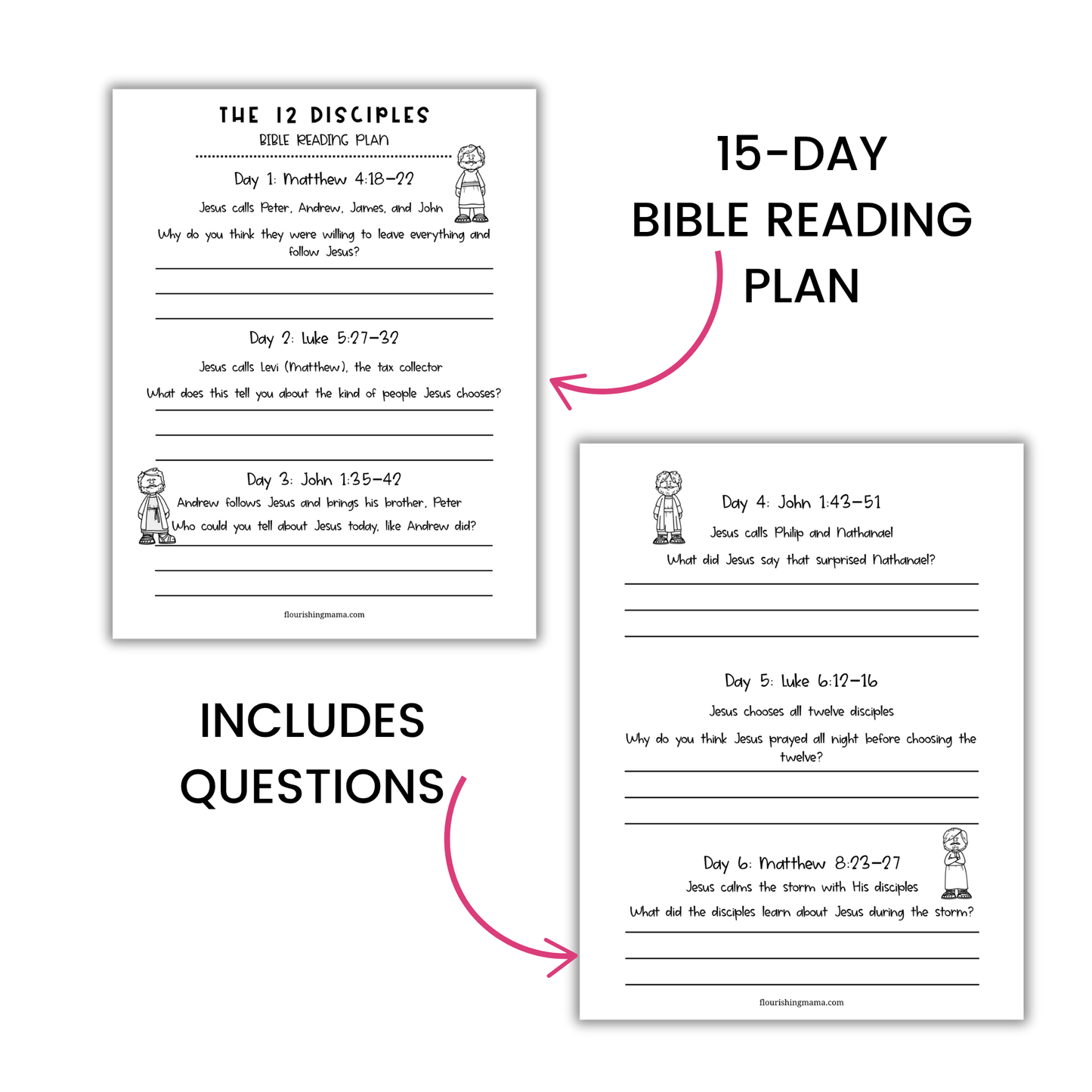 The 12 Disciples Bible Lesson