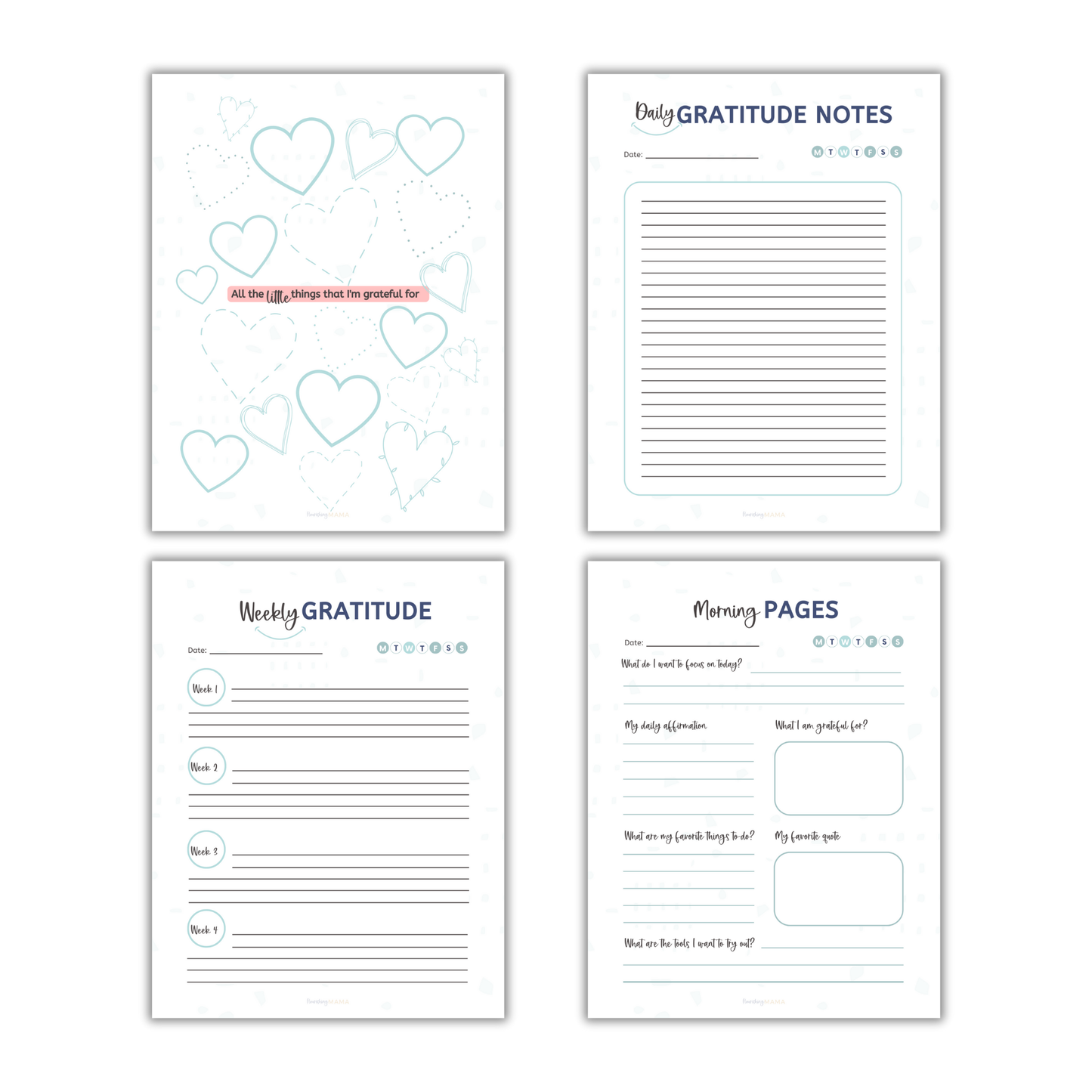 Gratitude Journal for Moms