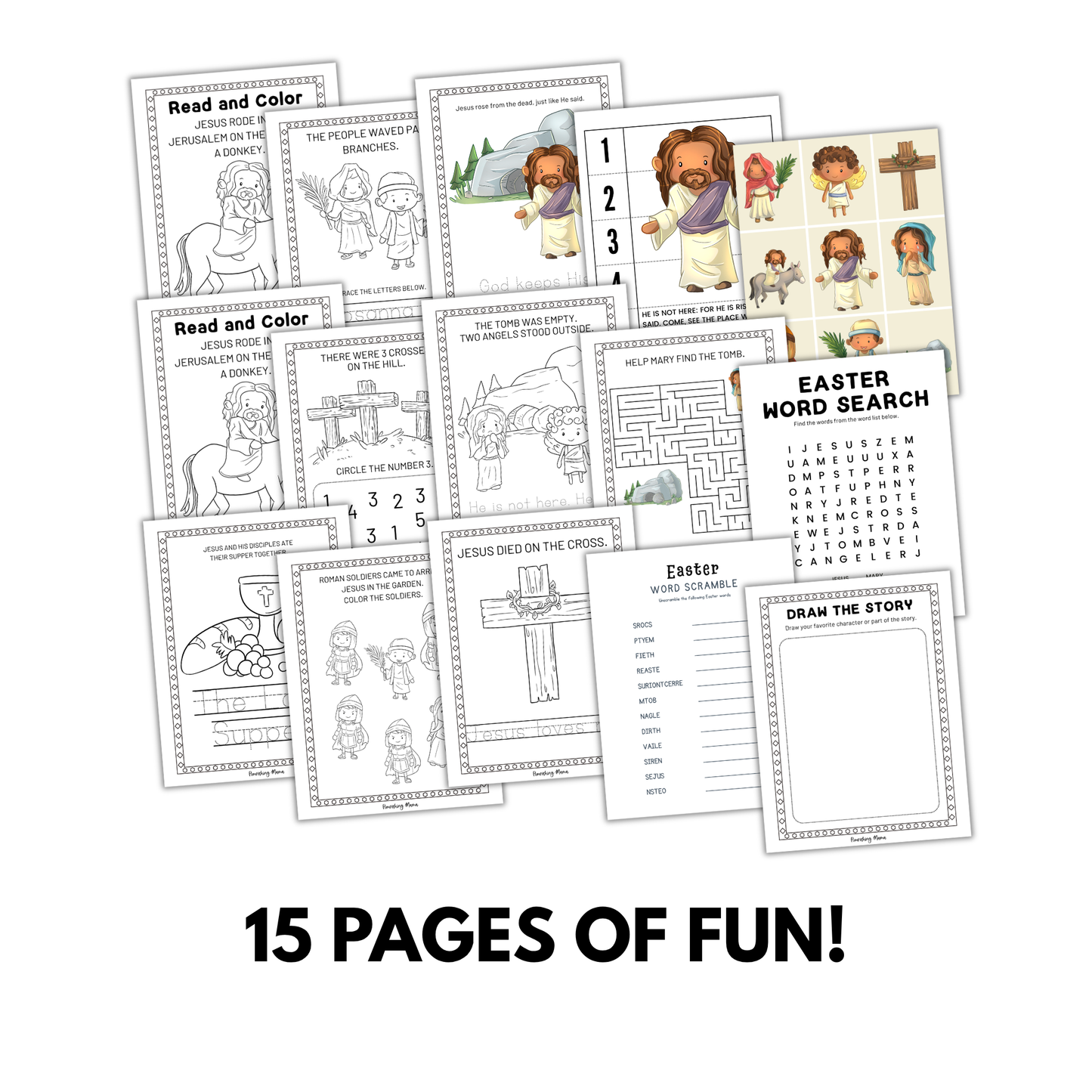 The Story of Easter Kids Activity Book