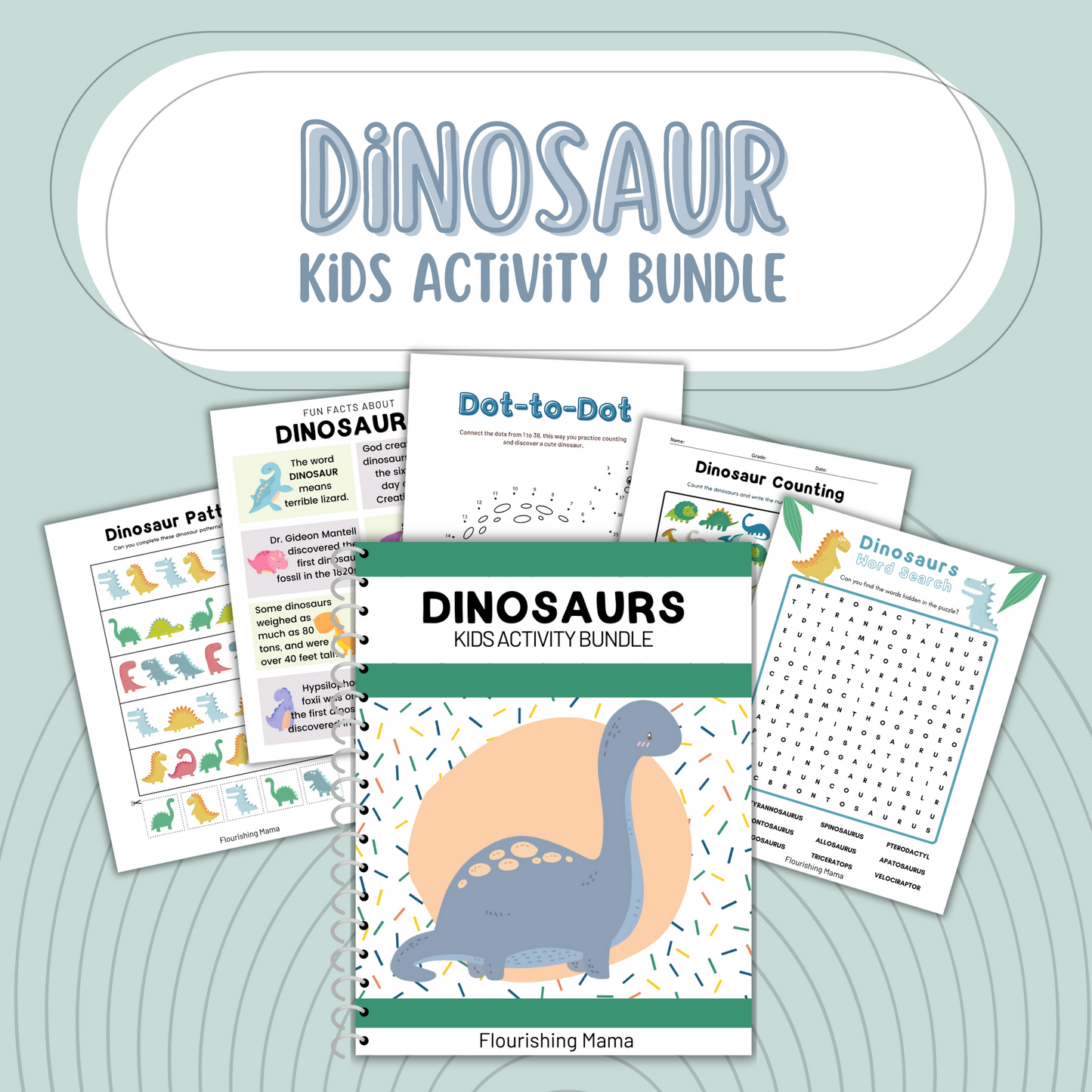 Dinosaur Activity Bundle