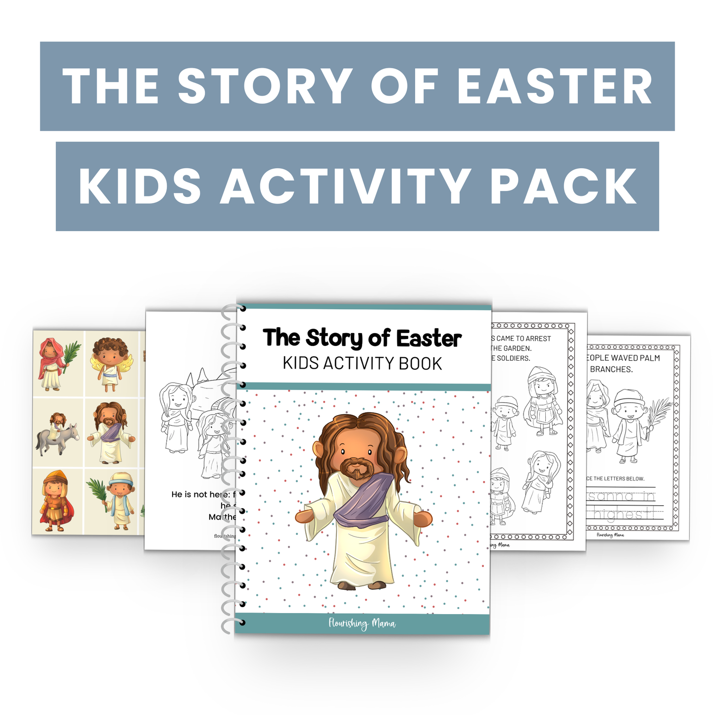 The Story of Easter Activity Book for Kids