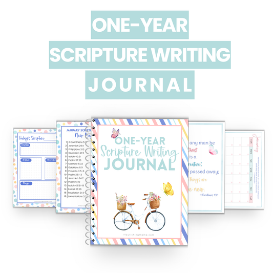 One-Year Scripture Writing Journal