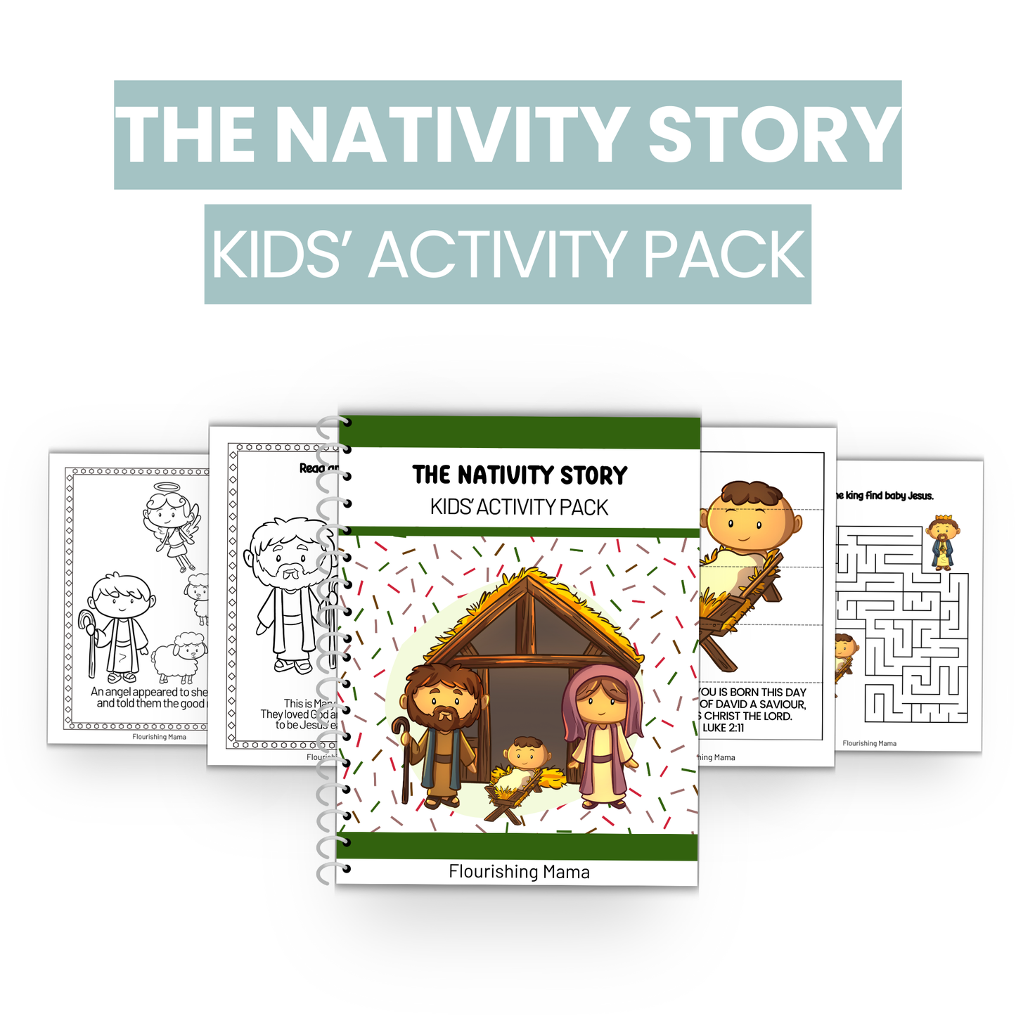 The Nativity Story Kids' Activity Pack