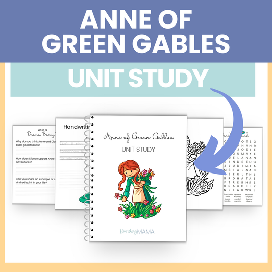 Anne of Green Gables Unit Study