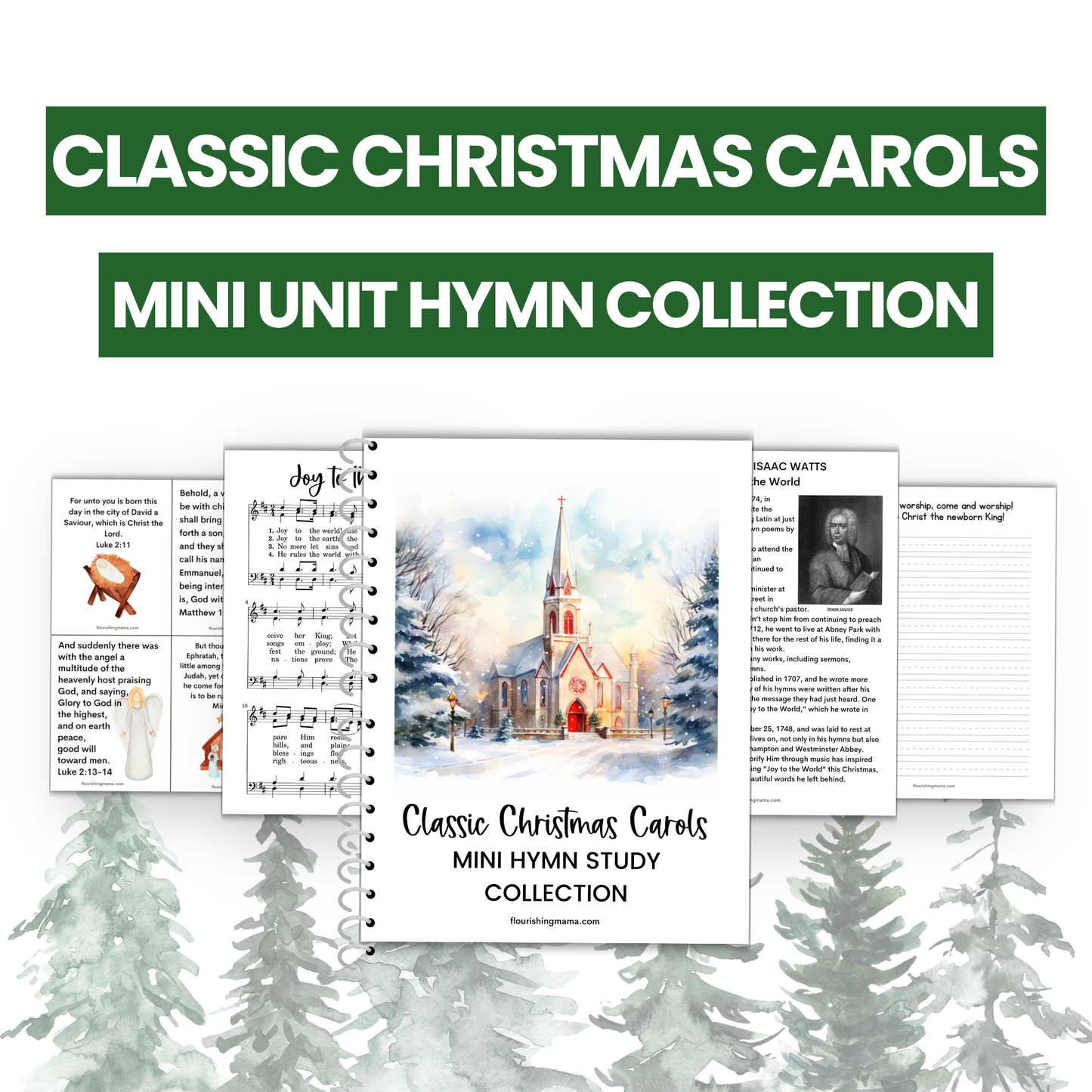 Classic Christmas Carols Mini Hymn Study Collection