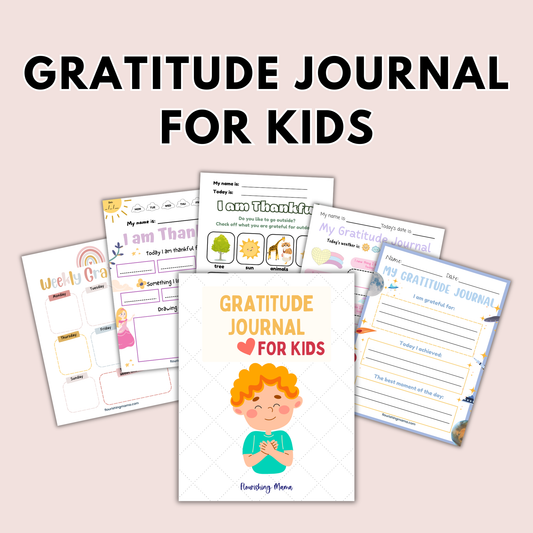 Printable Gratitude Journal for Kids