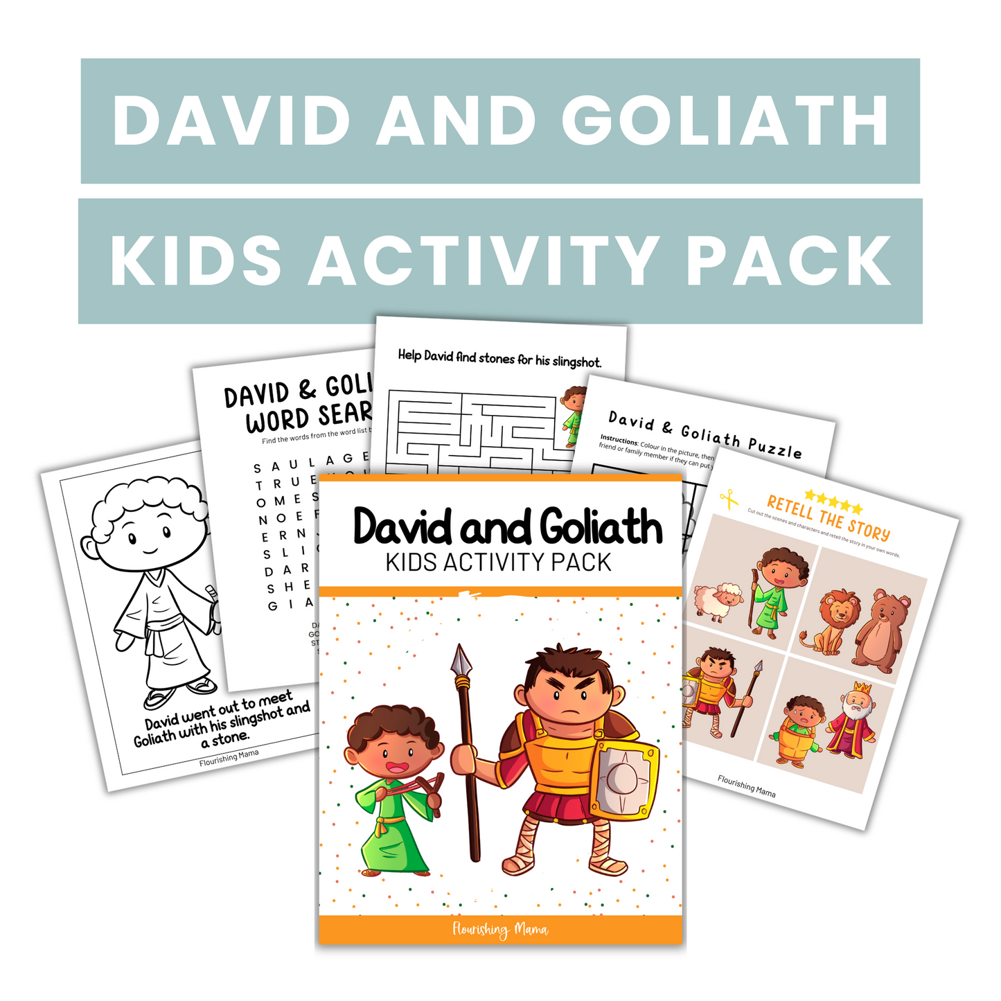 David and Goliath Activity Pack