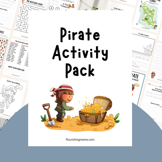 Printable Pirate Activities for Kids