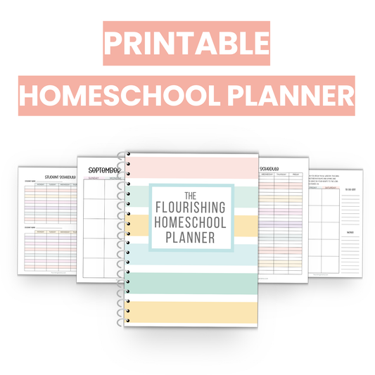 Printable Homeschool Planner