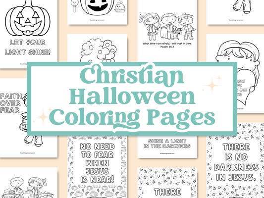 Christian Halloween Coloring Pages