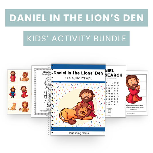 Daniel in the Lion's Den Activity Bundle