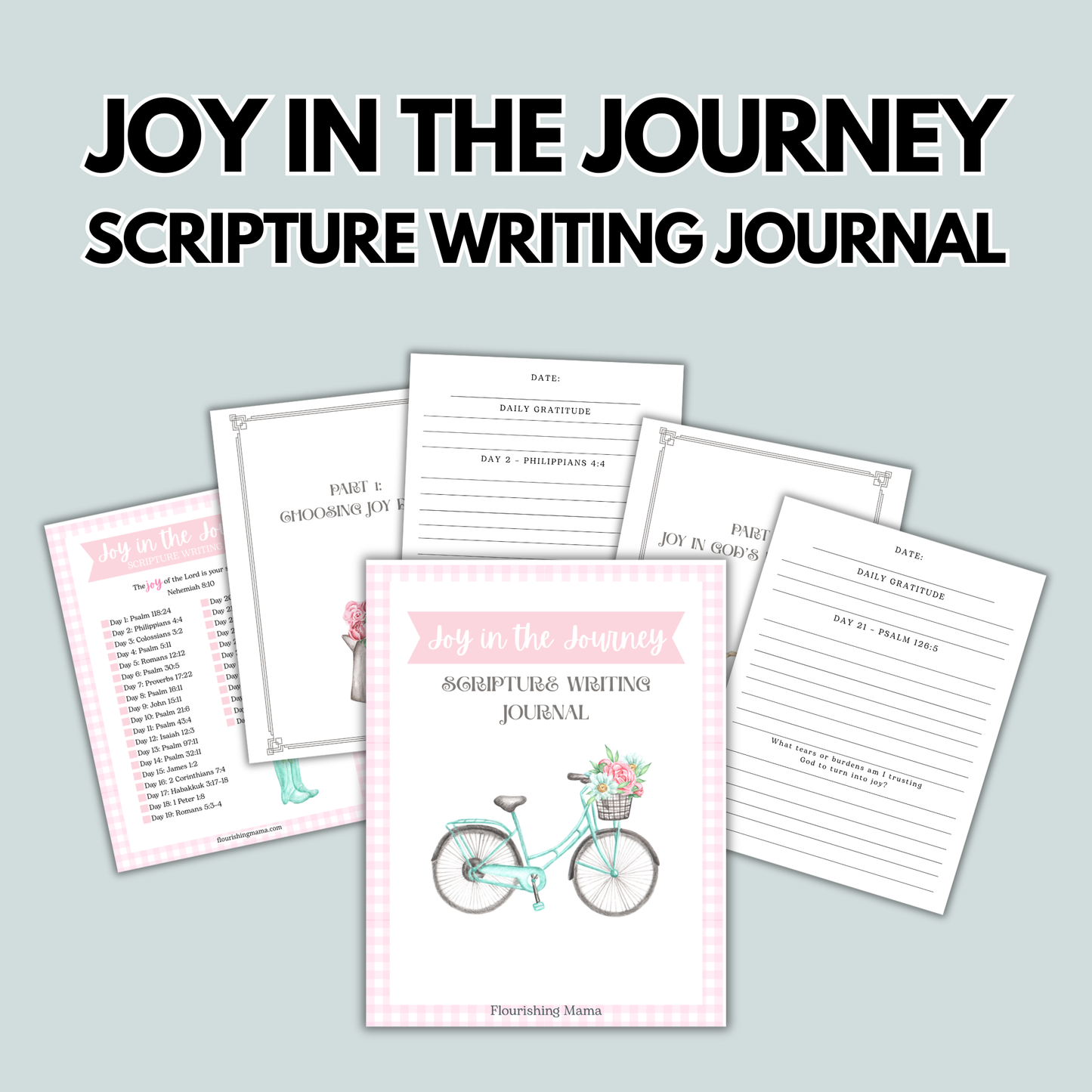 Joy in the Journey Scripture Writing Journal