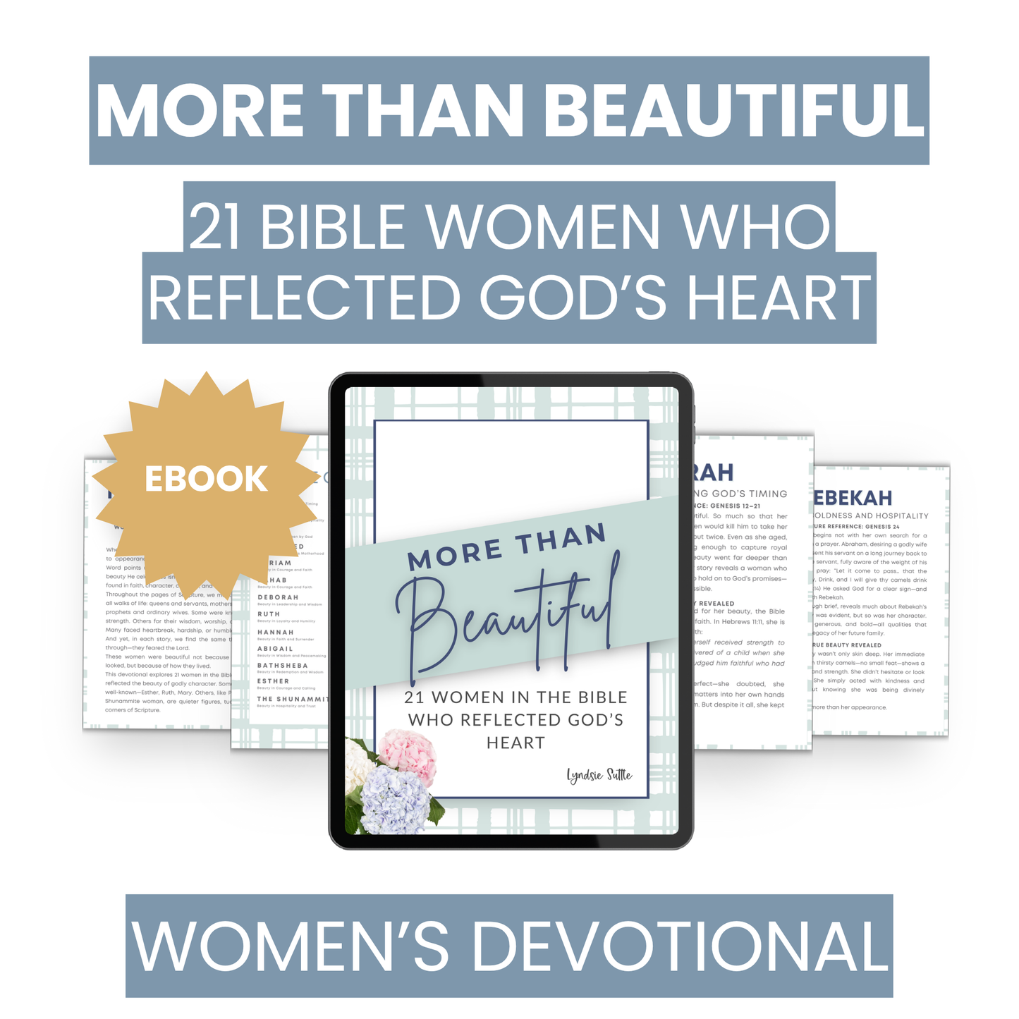 More Than Beautiful | Women's Devotional ebook