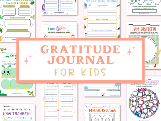 Printable Gratitude Journal for Kids