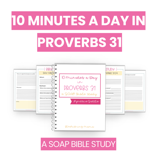 Proverbs 31 Daily Bible Study--SOAP Bible Study