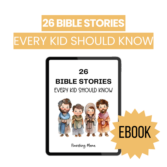 Bible Stories for Kids: 26 Stories of Faith, Courage, and God’s Love