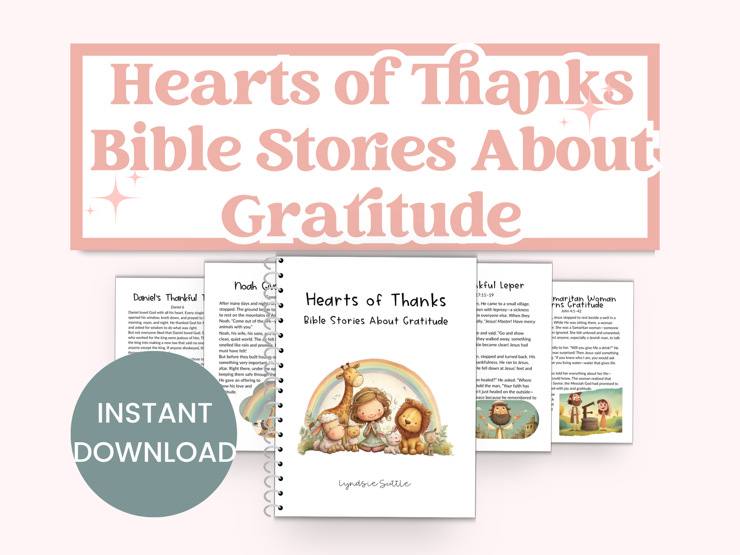 Hearts of Thanks: Bible Stories About Gratitude