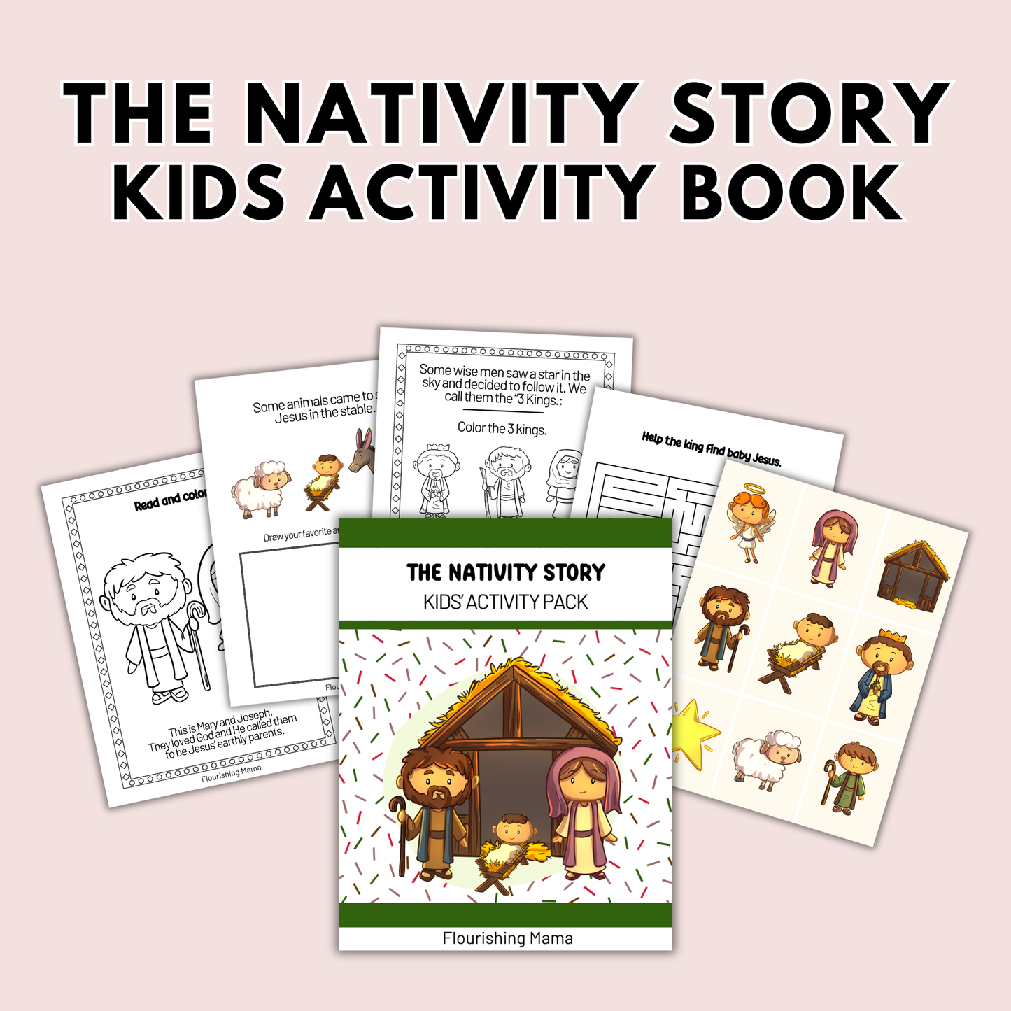 The Nativity Story Kids' Activity Pack