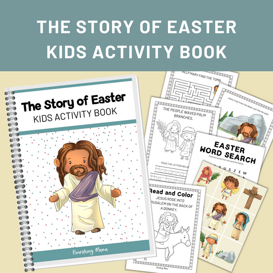 The Story of Easter Activity Book for Kids