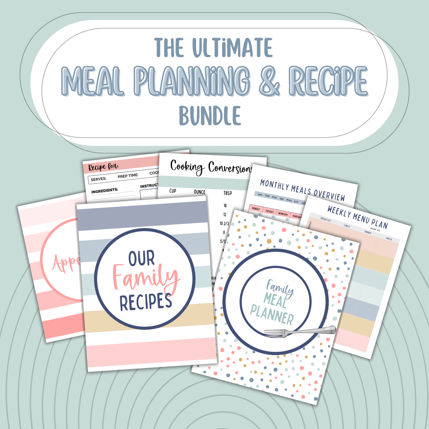 The Ultimate Meal Planning and Recipe Bundle