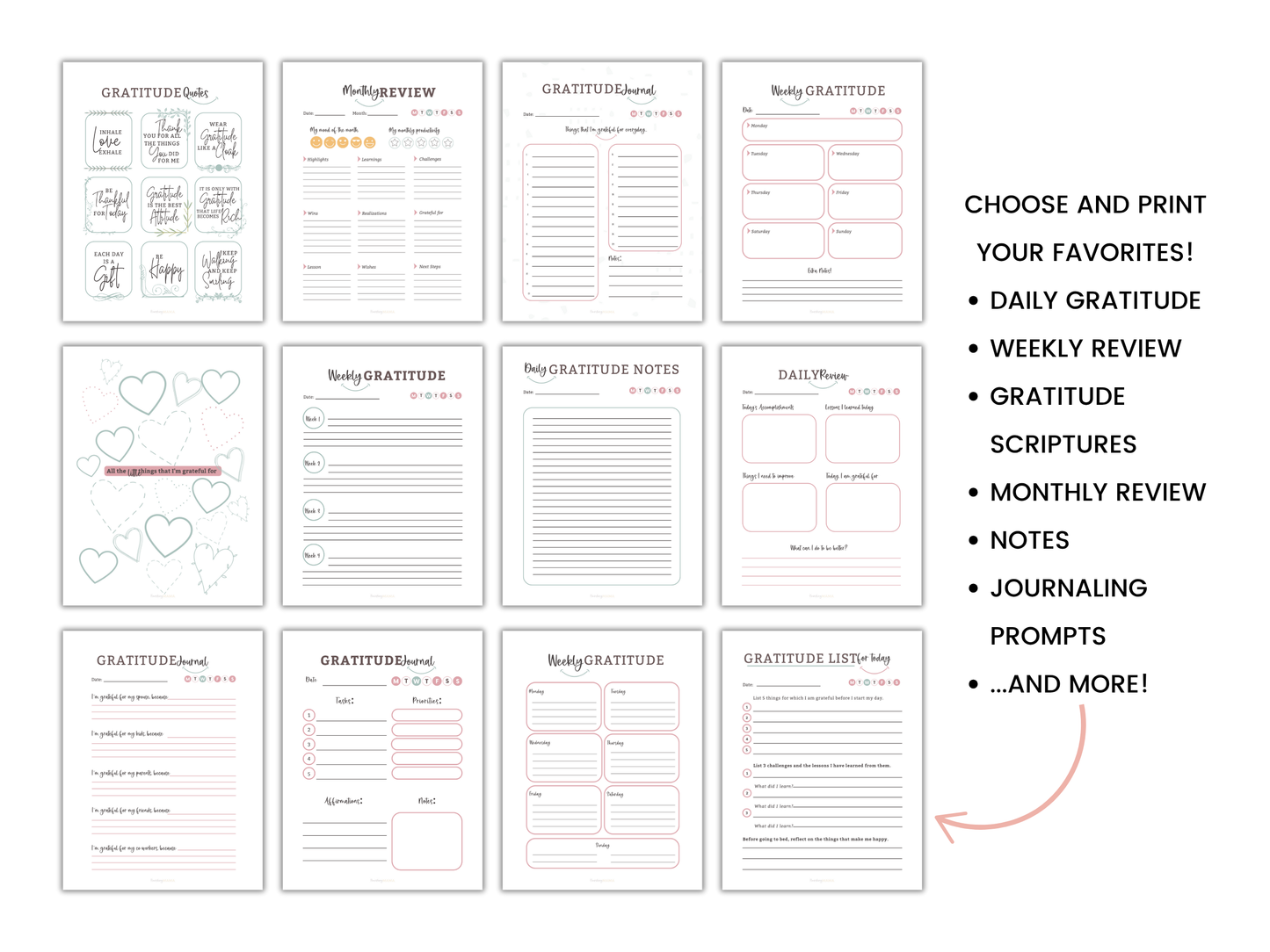 Gratitude Journal for Moms