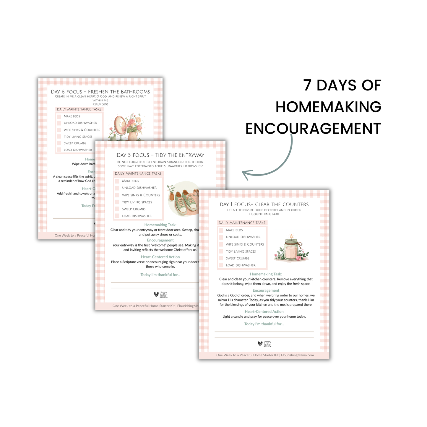 One Week to a Peaceful Home Starter Kit