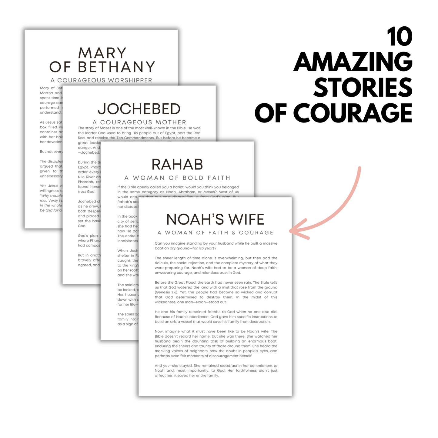 10 Courageous Women in the Bible ebook
