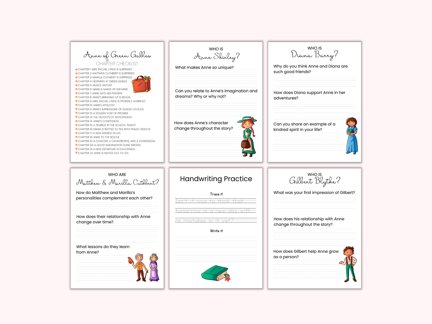 Anne of Green Gables Unit Study
