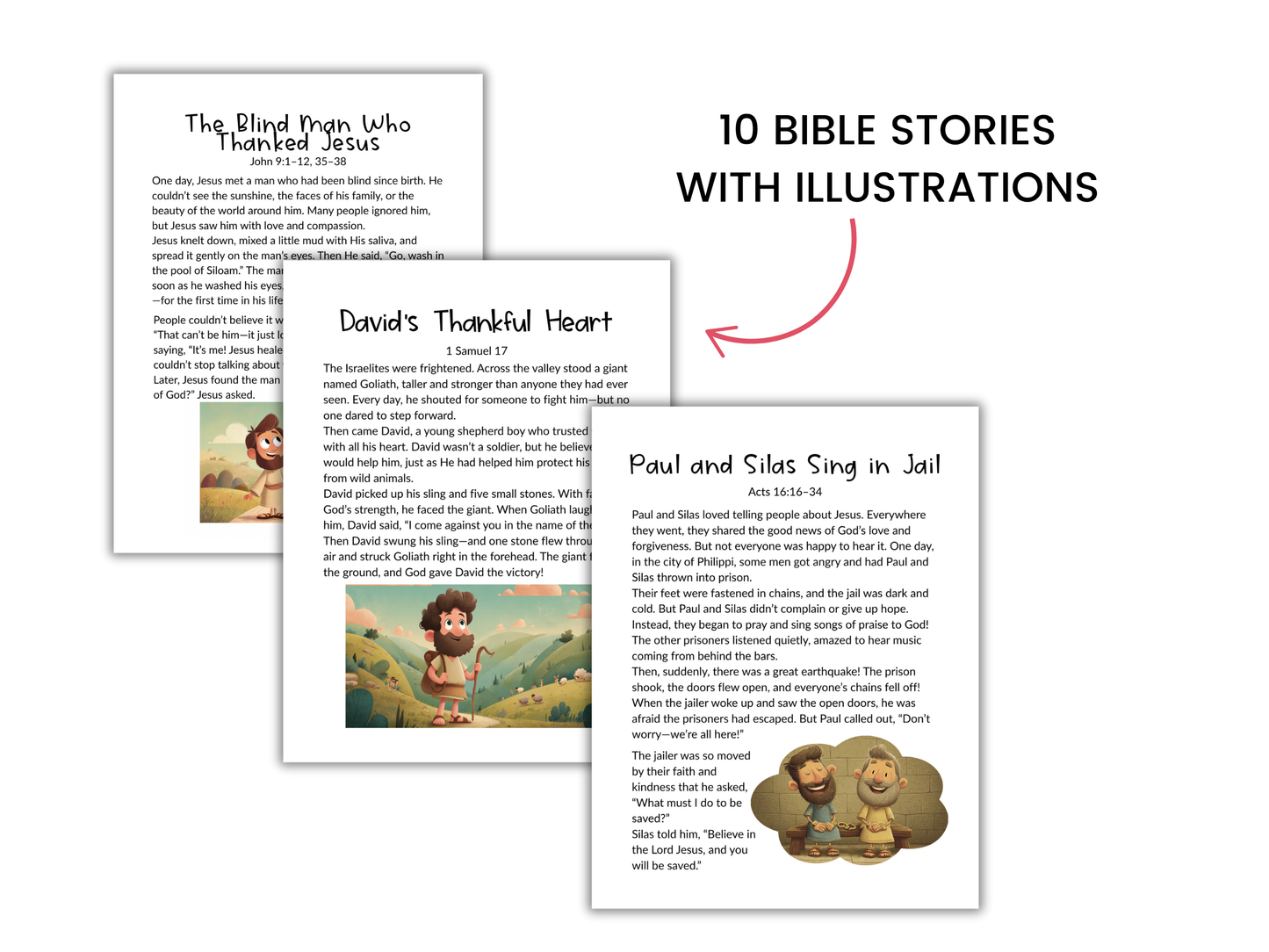 Hearts of Thanks: Bible Stories About Gratitude