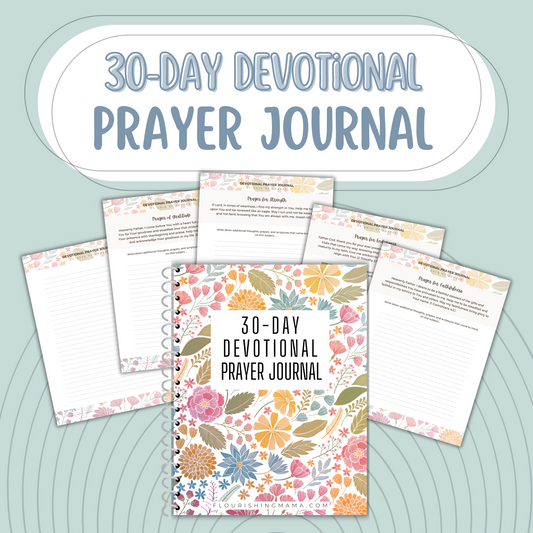30-Day Devotional Prayer Journal