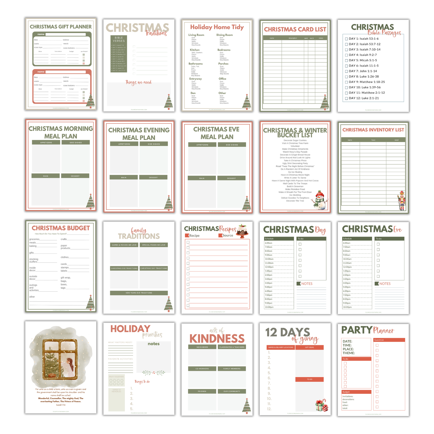 Printable Christmas Planner