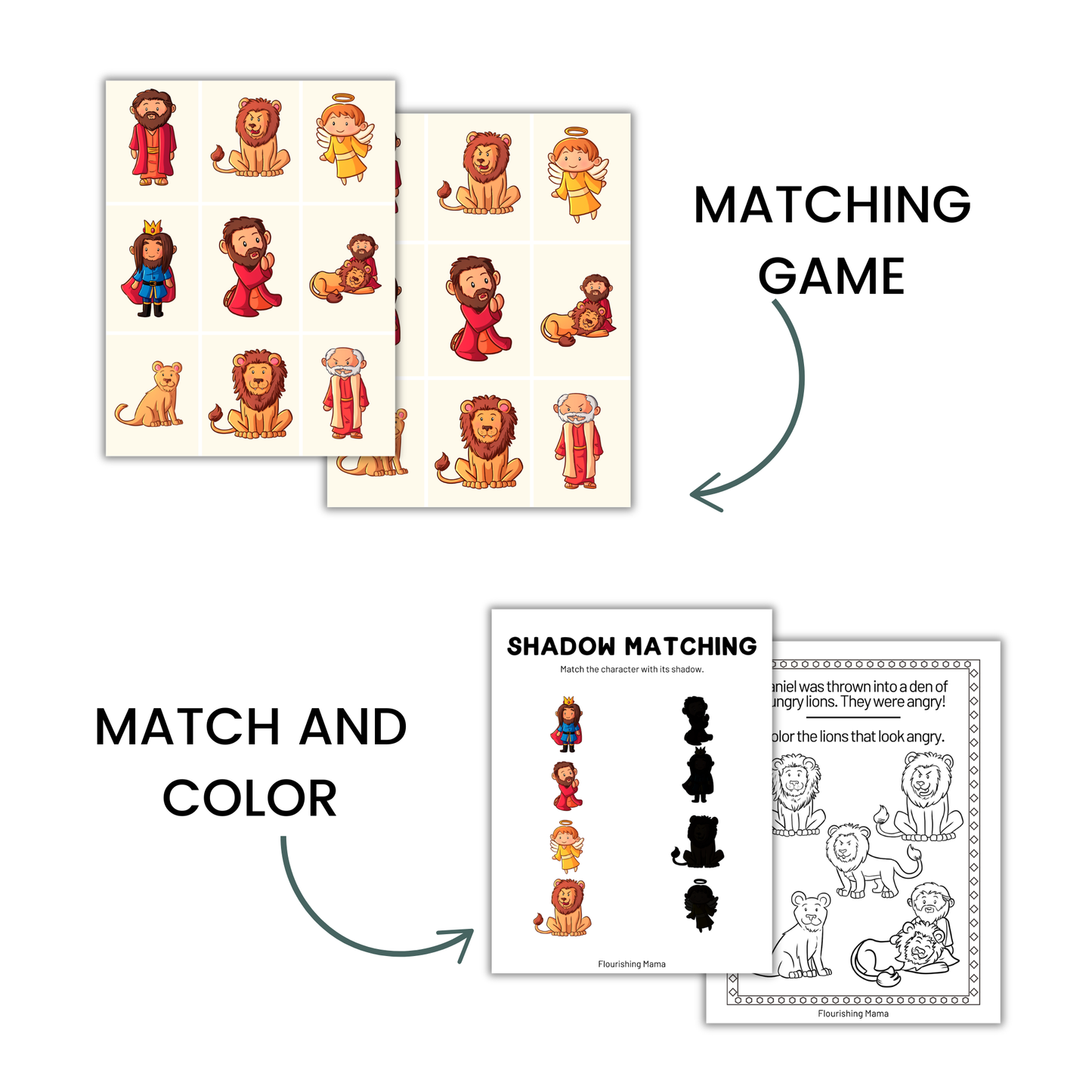 Daniel in the Lion's Den Activity Bundle