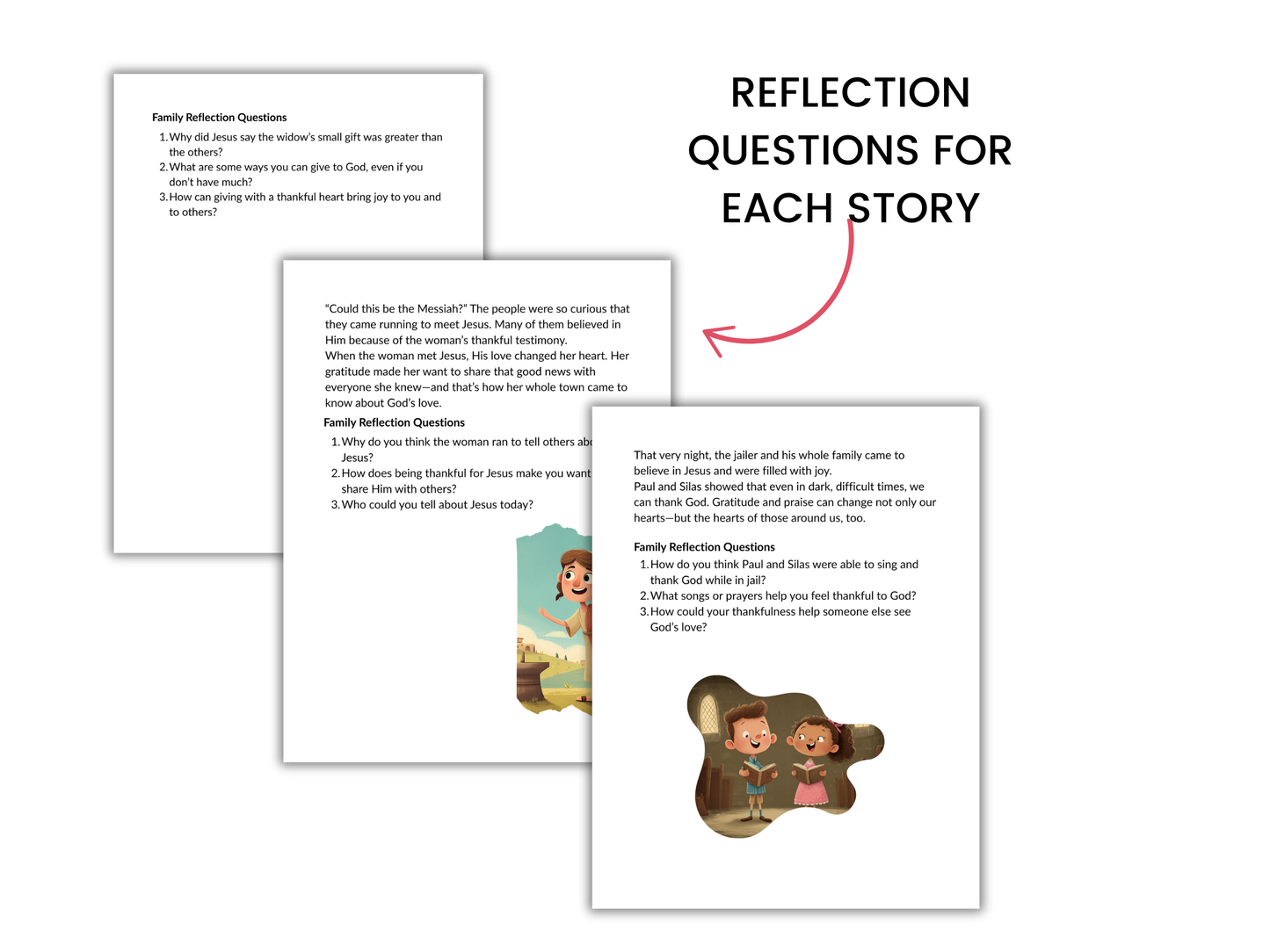 Hearts of Thanks: Bible Stories About Gratitude