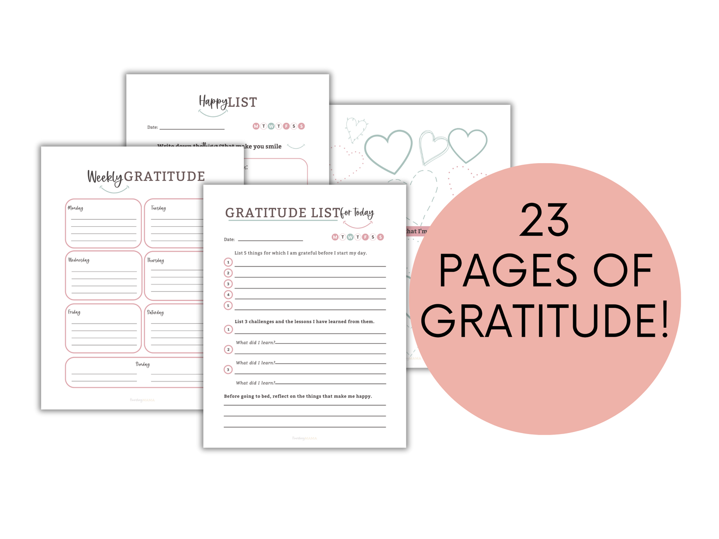 Gratitude Journal for Moms