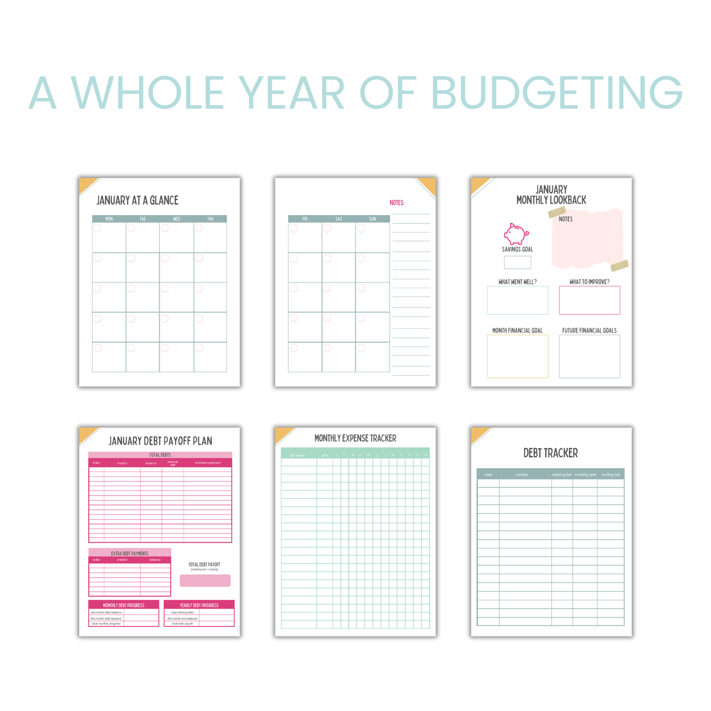 Household Budget Planner