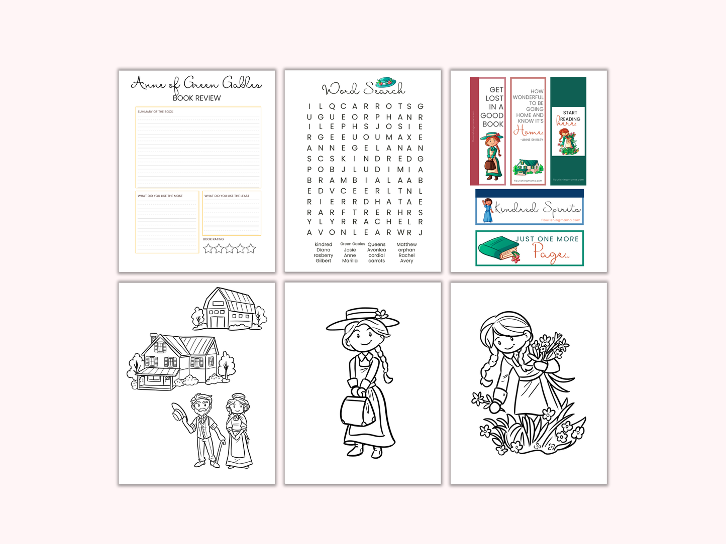 Anne of Green Gables Unit Study