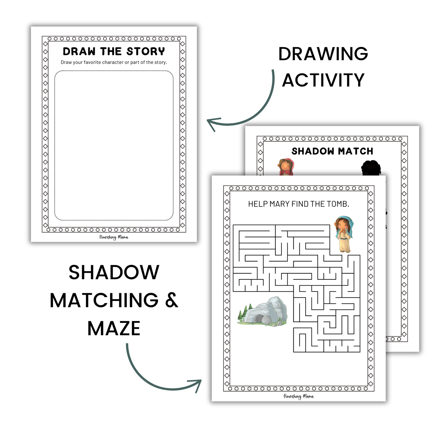 The Story of Easter Kids Activity Book