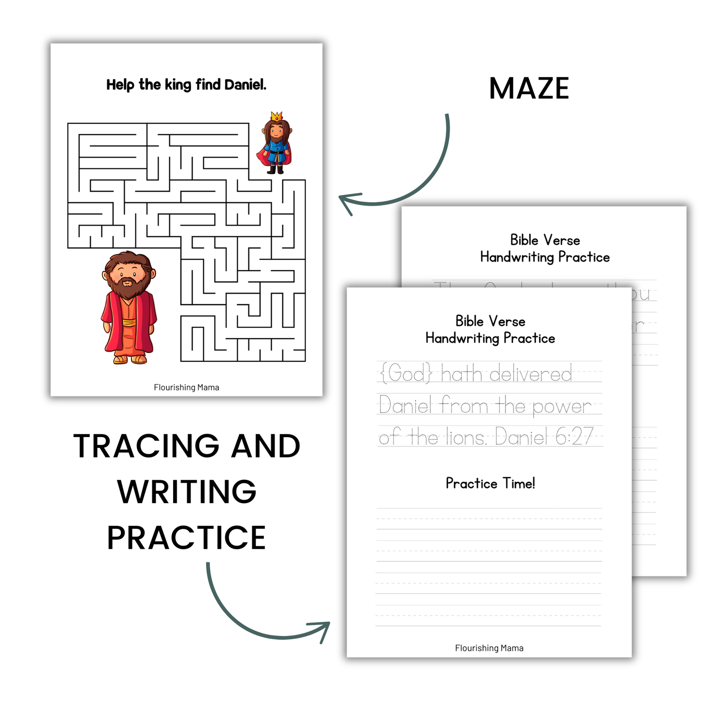 Daniel in the Lion's Den Activity Bundle