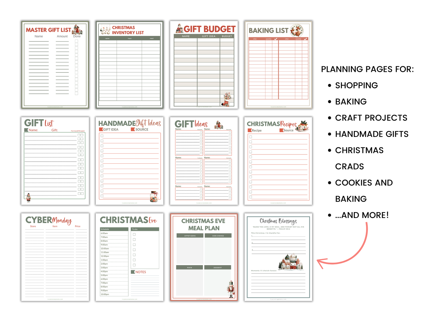 The Peaceful Christmas Planner