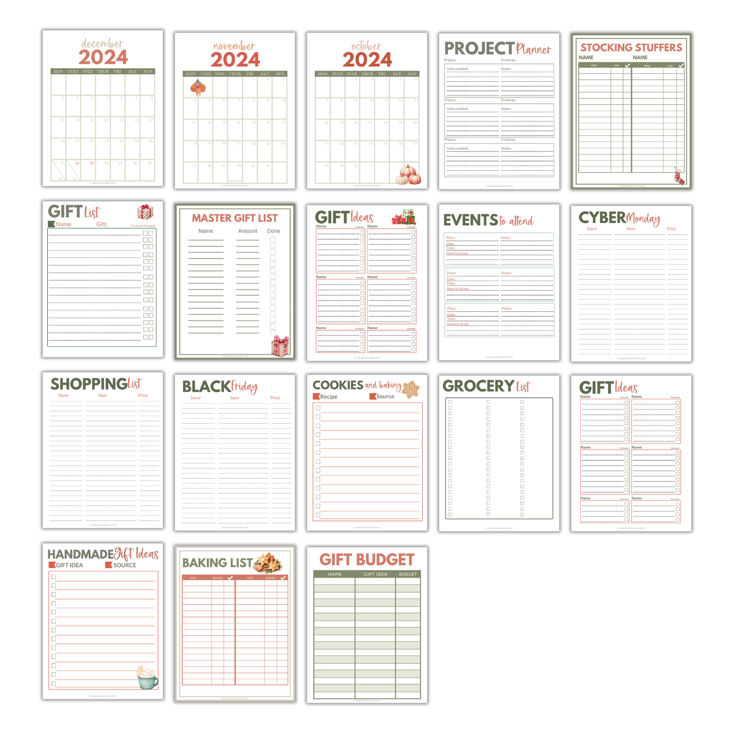 Printable Christmas Planner