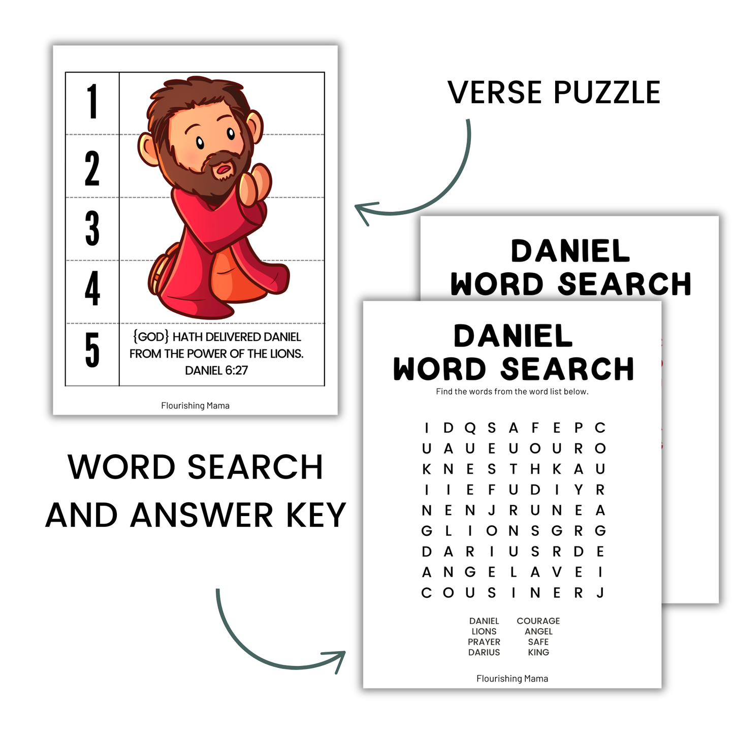 Daniel in the Lion's Den Activity Bundle