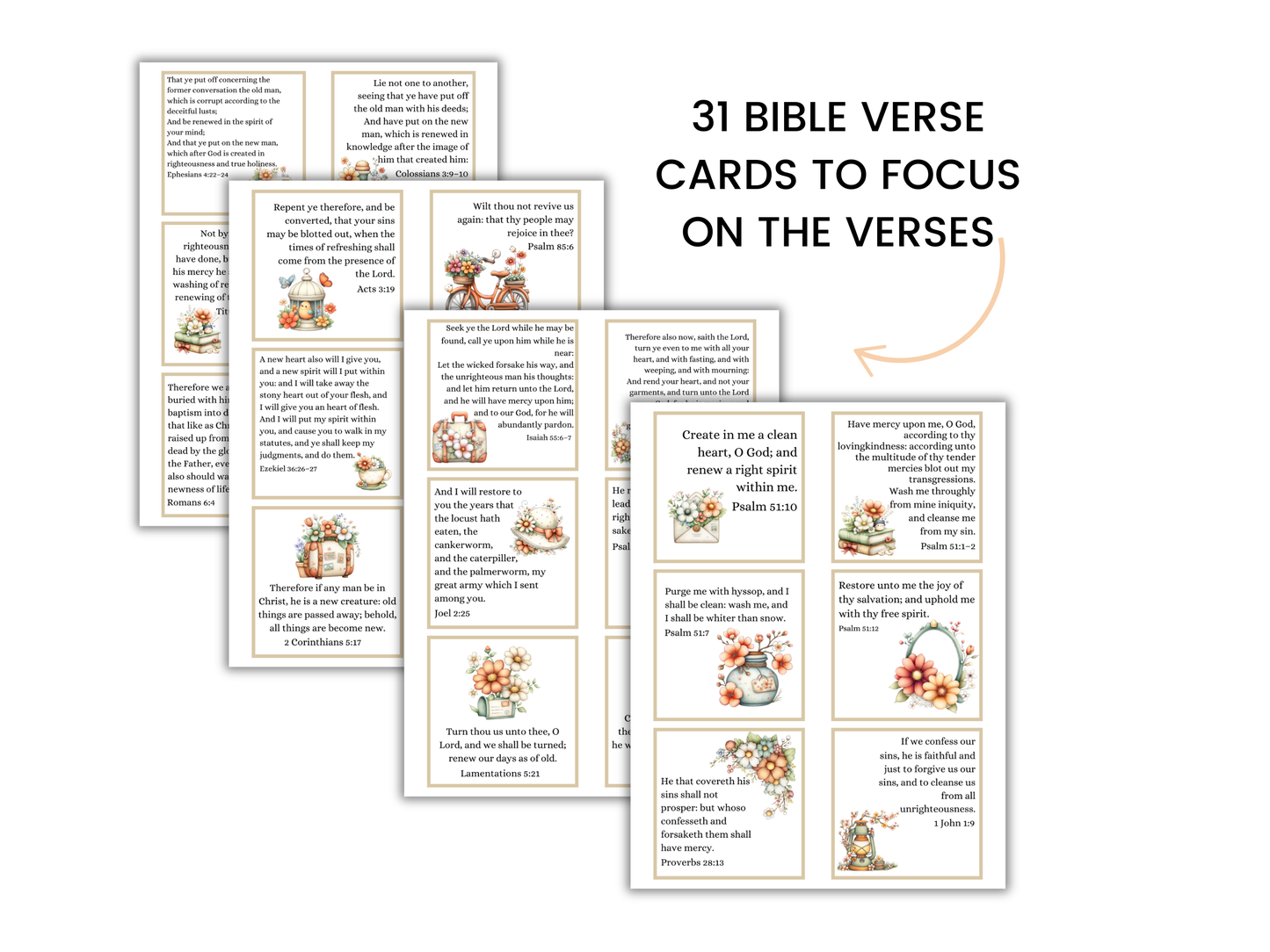 Renew a Right Spirit Bible Study Bundle