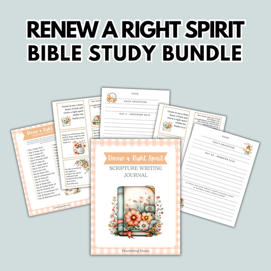 Renew a Right Spirit Bible Study Bundle