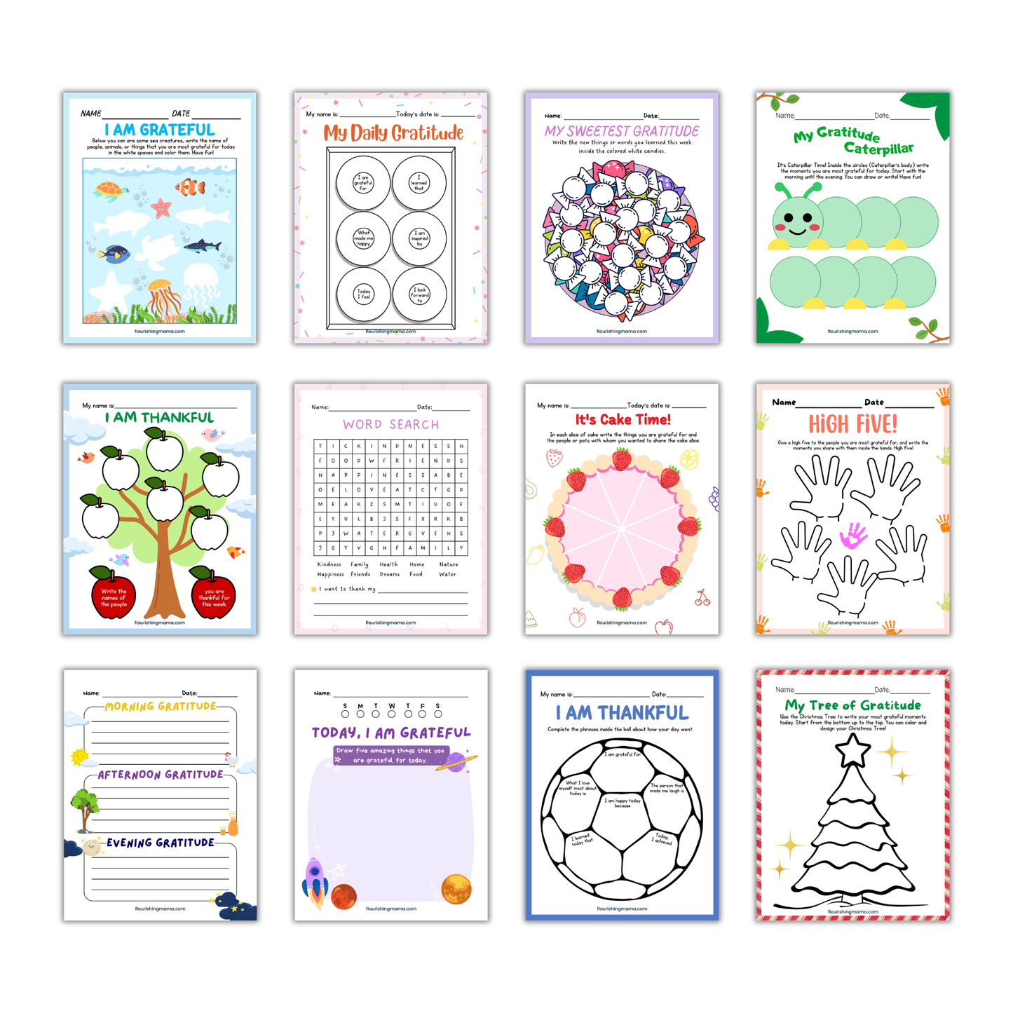 Printable Gratitude Journal for Kids