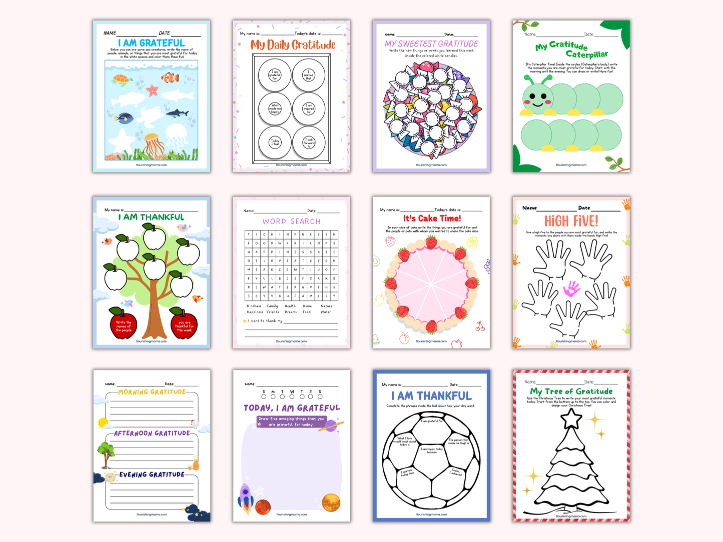 Printable Gratitude Journal for Kids